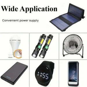 Kit de panel solar portátil plegable de 20 W
