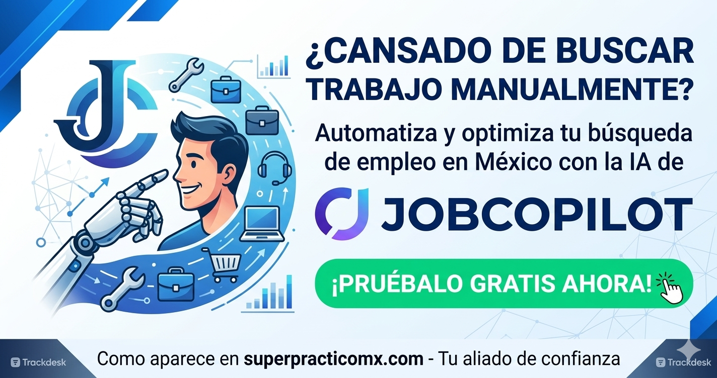Automatiza tu búsqueda de empleo en México con JobCopilot